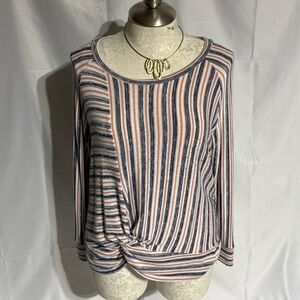 a.n.a a new approach women’s striped top size xlarge .